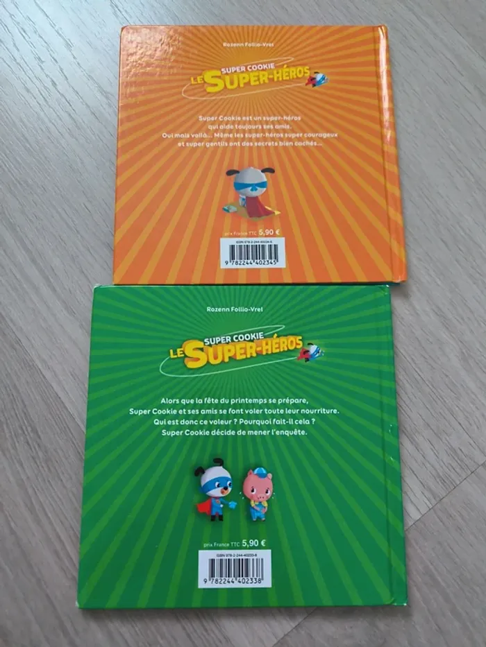 Lot 2 livres Super Cookie - photo numéro 2