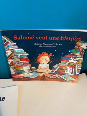 Livre école des loisirs Salomé veut une histoire