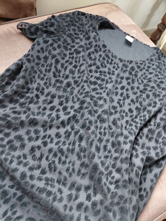 Lot de 2 Hauts Imprimé Léopard - Taille 38 (M) - photo numéro 2