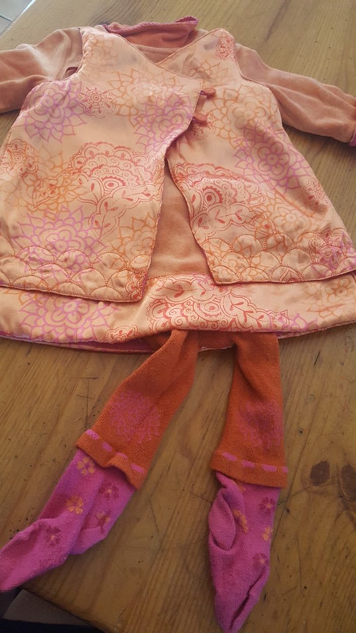 Ensemble robe 3 pieces Marese taille 3 mois