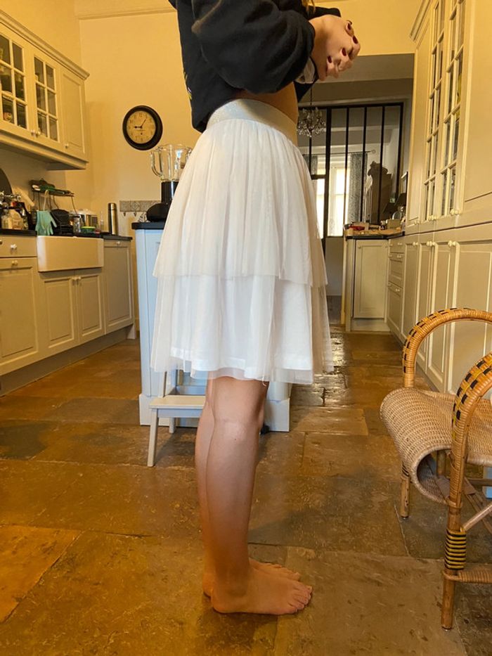 Jupe tutu en tulle crème Vero Moda taille M - photo numéro 13
