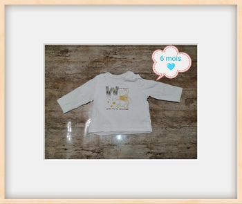 Joli t-shirt garçon Disney Winnie l'ourson 6 mois 68 cm