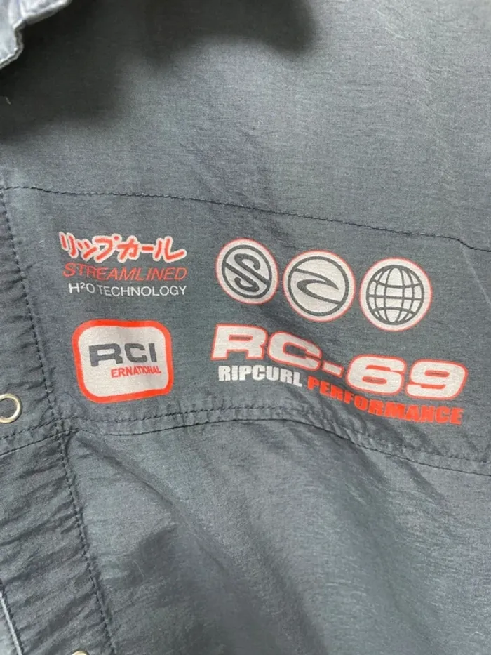 Jacket Veste vintage 90s Rip Curl racing style made in Bulgaria 🇧🇬 - photo numéro 4