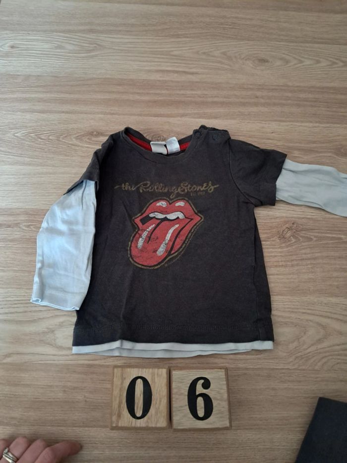 Tee-shirt Rolling Stones 6 mois