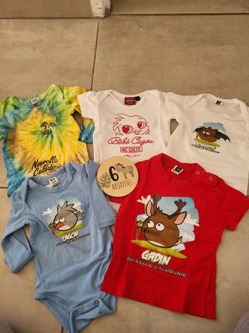 Lot vêtements Nouvelle Calédonie bébé  6 mois