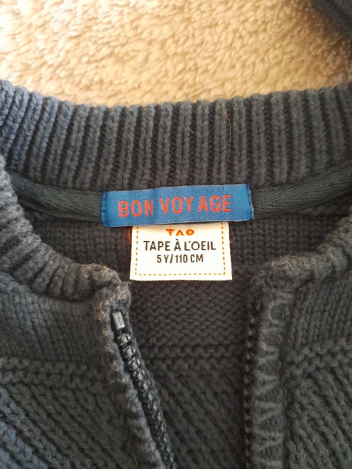 Gilet zippé taille 5 ans Tape à l'œil - photo numéro 3