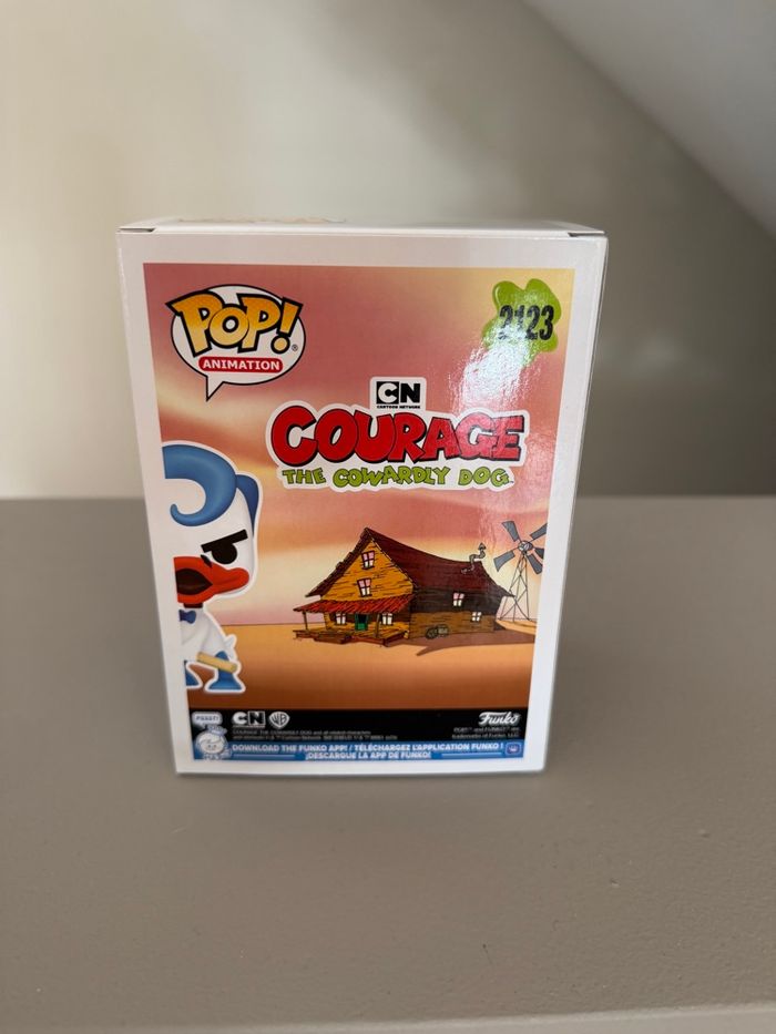 Figurine Funko Pop! Supreme Ed Limitee - Courage Le Chien Froussard - Le Quack - photo numéro 4