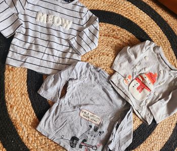 Lot maillot manche longue