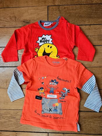 Lot Tee-shirts 6 mois