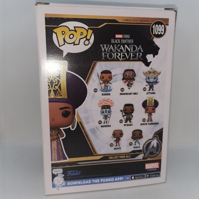 BLACK PANTHER 2 : FUNKO POP N 1099 QUEEN RAMONDA - photo numéro 2