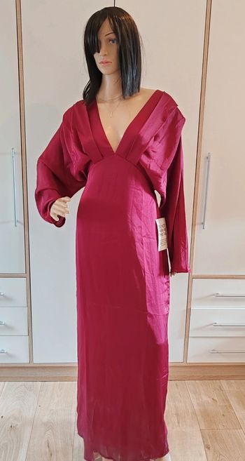 Robe de soirée satinée
