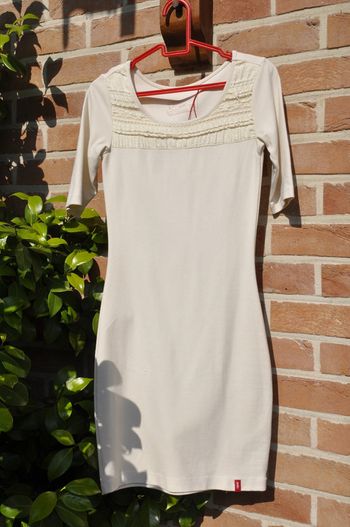 Esprit Edc robe crème t.XXS TB état