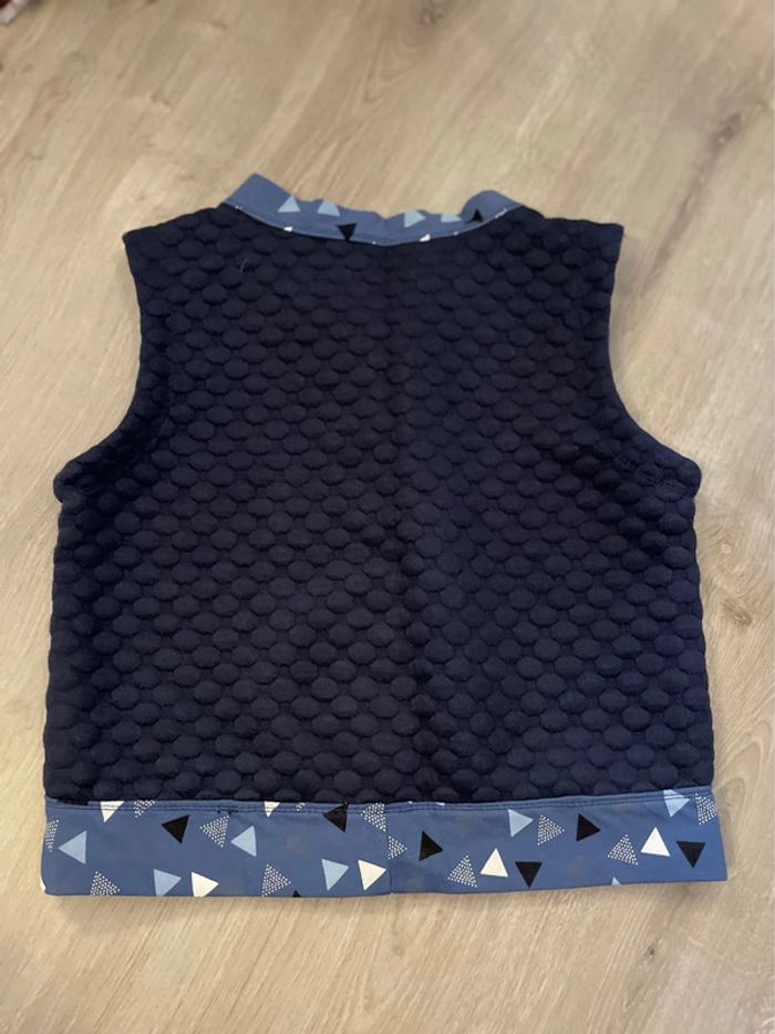 Veste/ blazer fille sans manche Fait main