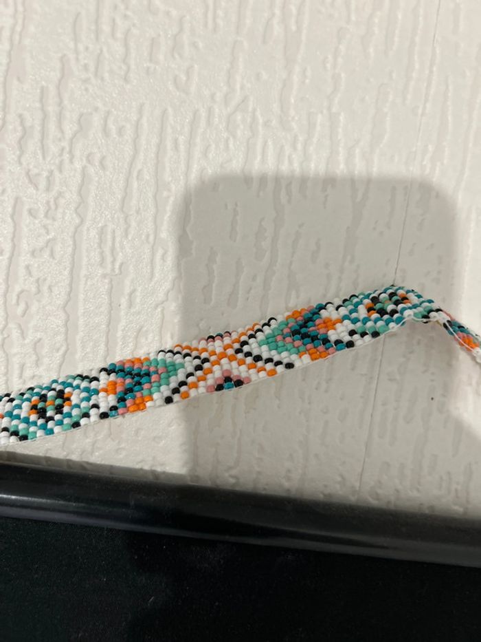 Collier School rag Cora turquoise - photo numéro 2