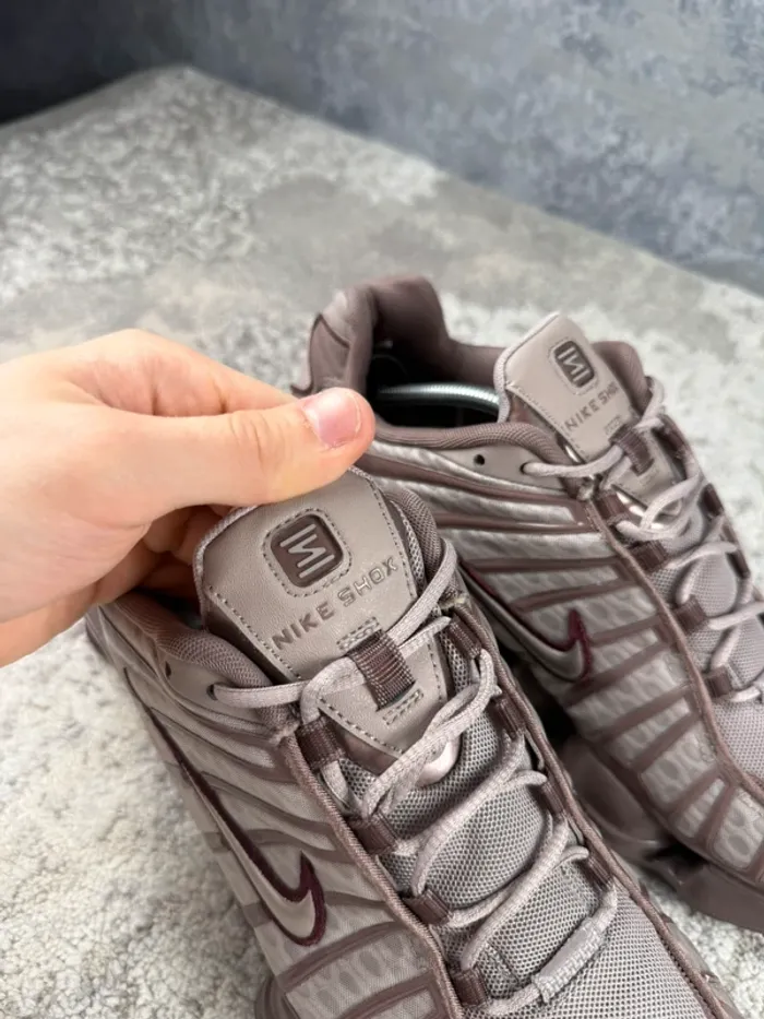 Nike Shox TL Pumice Night Marron - Brown / Bordeaux - photo numéro 11