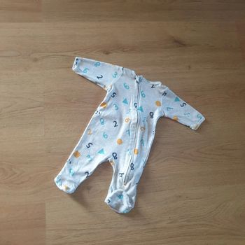 💚 Pyjama 1 mous Gémo  #emyfleury_1moisgarçon