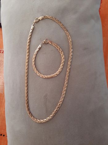 Ensemble collier bracelet