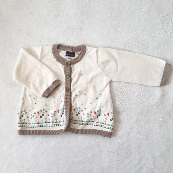 Ensemble robe + Gilet bébé fille 6 Mois Sergent Major - photo numéro 3