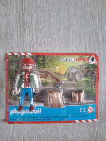 Figurine playmobil le bûcheron
