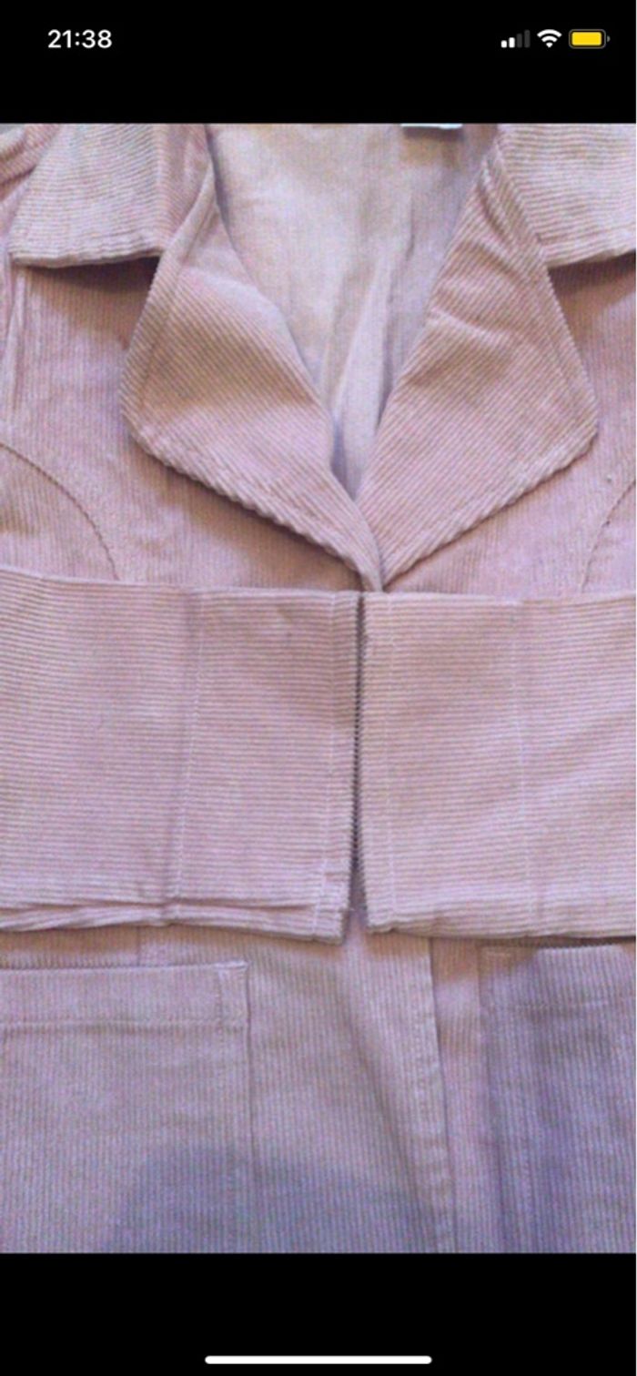 Veste velours - photo numéro 2