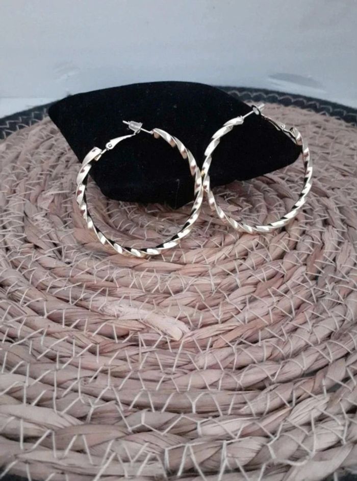 Boucles D'oreilles créoles N3