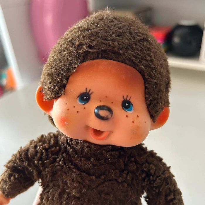 Peluche kiki le vrai singe vintage v - photo numéro 5