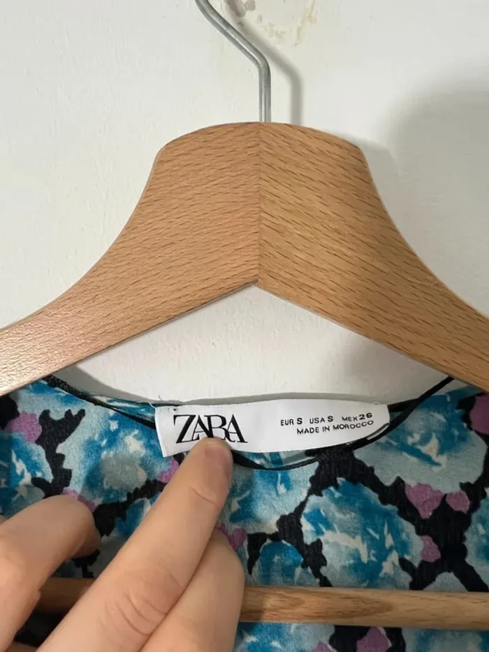 Robe Zara turquoise - photo numéro 4