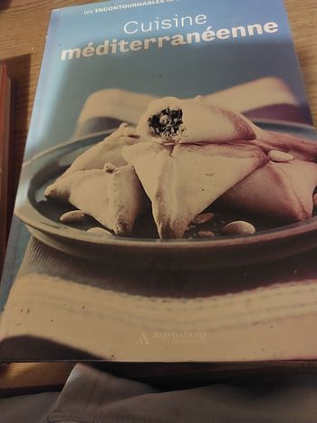 Livre de recettes  cuisine méditerranée 