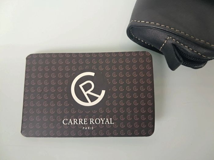 Carré Royal porte monnaie portée ceinture en cuir - photo numéro 7