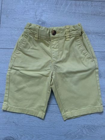 Short chino jaune 3 ans Tape à l’œil
