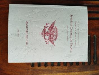 Livre suprême conseil de France