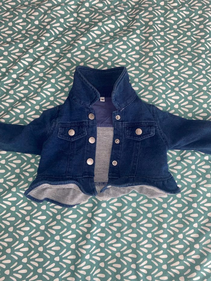 Veste en jean bébé fille - photo numéro 3