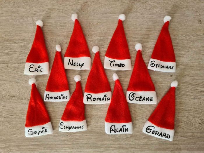 Mini bonnet de Noël personnalisé - photo numéro 2