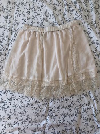 Jupe crème 38