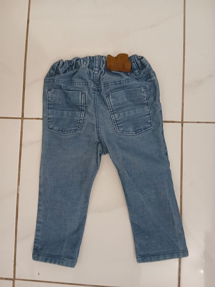 Pantalon bebe garcon 2 poches devant et derriere - photo numéro 8