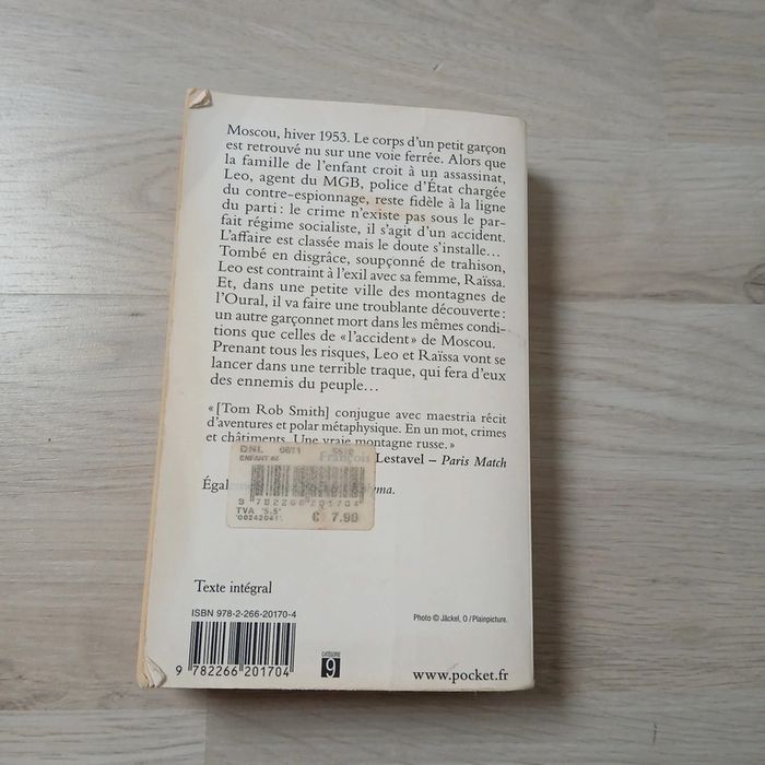 Livre thriller Enfant 44 - photo numéro 2