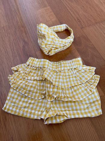 Short et bandeau fille neufs Creeks taille 3 mois