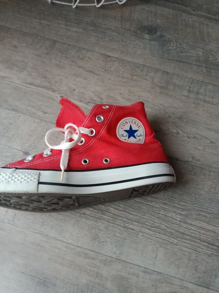 Basket en toile converse all star Chuck Taylor - photo numéro 8