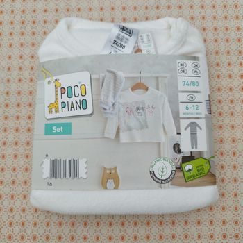 Pyjama bébé fille 2 pièces 74/80 cm
