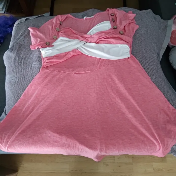 T-shirt long rosegal