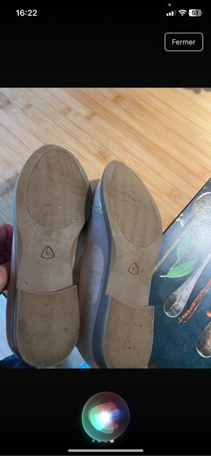 Mocassins vernis nude - photo numéro 4