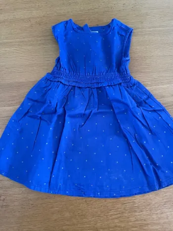 Robe bleu tape à l’œil 18 mois