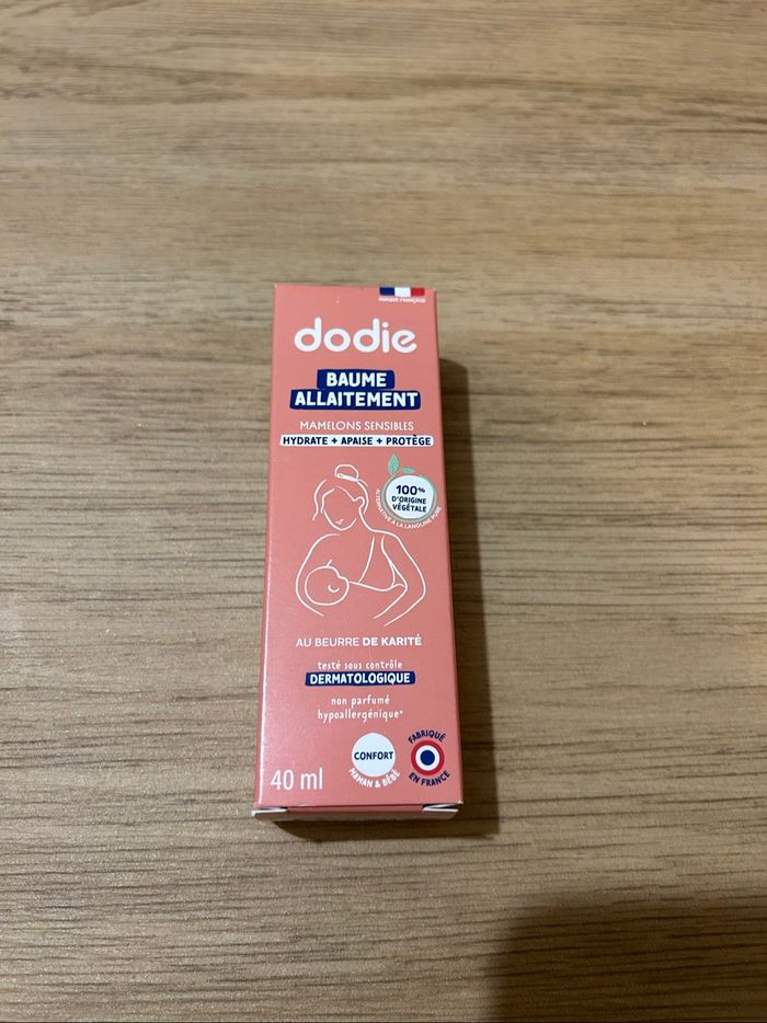 Baume allaitement Dodie neuf jamais ouvert