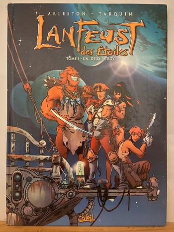BD Lanfeust des Étoiles Un, Deux, Troy