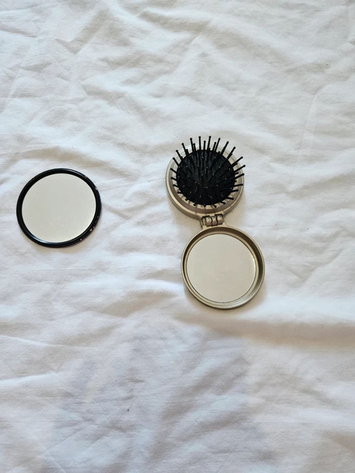 Brosse a cheveux méduse   + miroir - photo numéro 3
