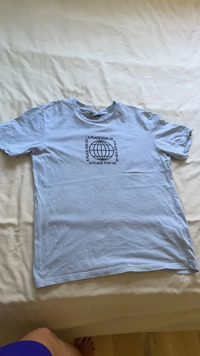 Tee shirt bleu