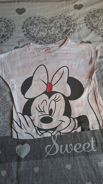 Tee-shirt minnie 6 ans