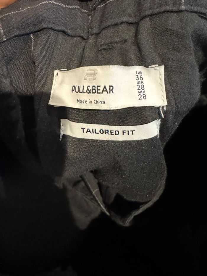 Pantalon pull and bear 36 homme - photo numéro 3