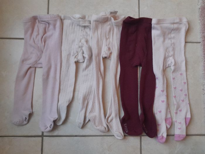 Lot de 5 collants