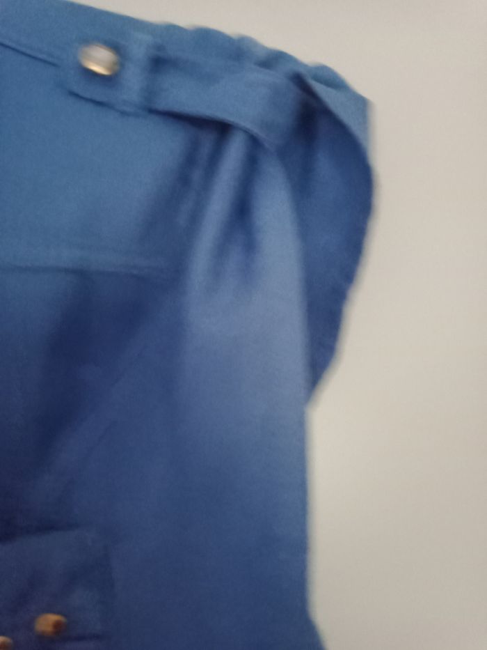 Chemise coton bleu Onado jeans - photo numéro 4